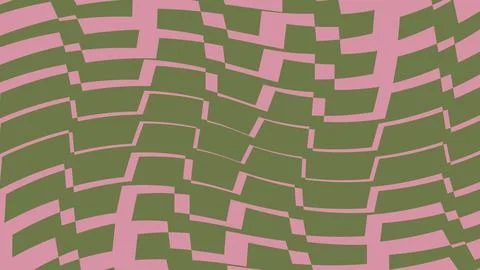 Abstract geometric pattern with pink and olive green shapes 스톡 일러스트