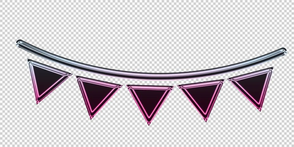 Abstract geometric pattern with pink and black zigzag lines on dark background Stock Illustration