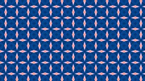 Abstract geometric pattern with pink and blue shapes. Modern design for Stock Illustration
