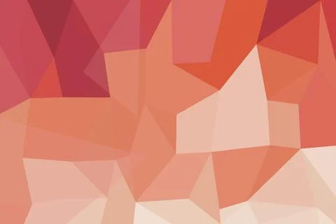 Abstract geometric pattern with pink and orange tones Stock Illustration