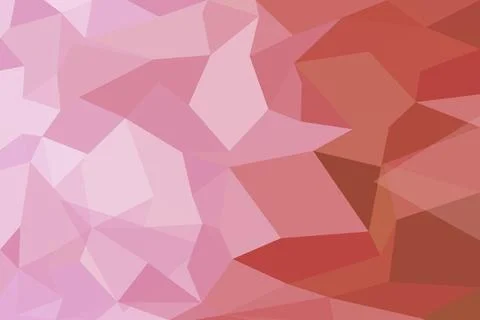 Abstract geometric pattern with pink and red shades Stock Photos