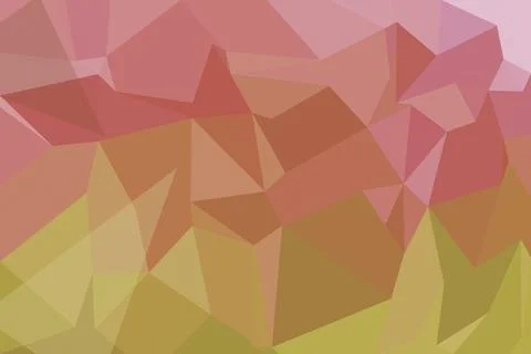Abstract geometric pattern with pink and yellow shapes Stock Photos