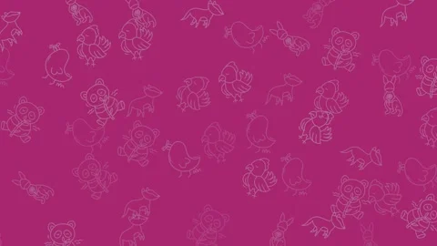 Abstract Geometric Pattern on Pink Background. Stock Footage 319219486