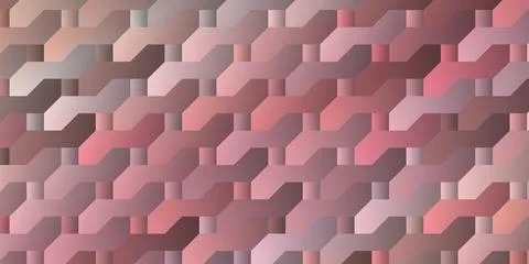 Abstract geometric pattern pink background Stock Illustration