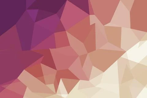 Abstract geometric pattern with pink purple beige colors Stock Illustration