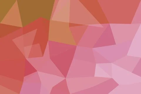 Abstract geometric pattern with pink red and brown tones Stock Illustration