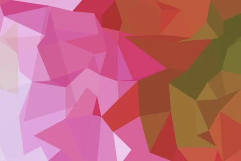 Abstract geometric pattern with pink red and green colors Stock Photos
