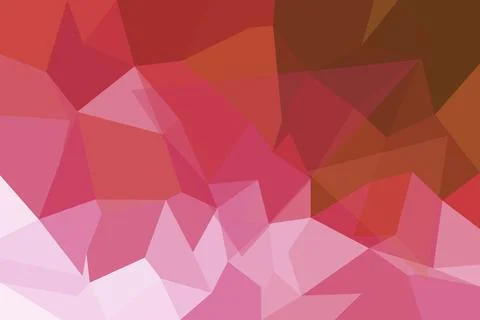 Abstract geometric pattern with pink red and brown shades Stock Photos