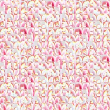 Abstract geometric pattern pink violet yellow light gray Stock Illustration