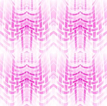 Abstract geometric pattern pink violet white Illustrazione stock