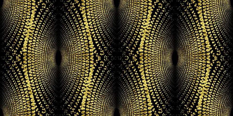 Abstract geometric pattern with points Stock Illustration