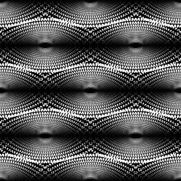 Abstract geometric pattern with points Stock Illustration