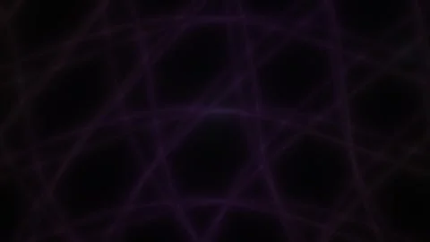 Abstract Geometric Pattern with Pulsing Neon Light Lines. Stock Footage 341788260