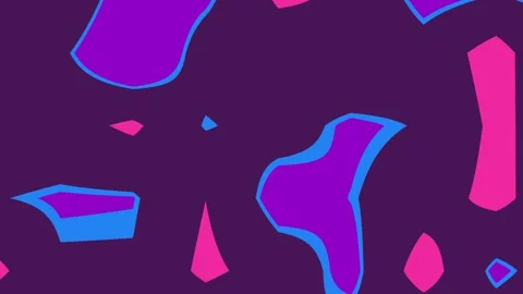 Abstract geometric pattern in purple blue and pink colors, modern colorful .. Stock Footage 315988290