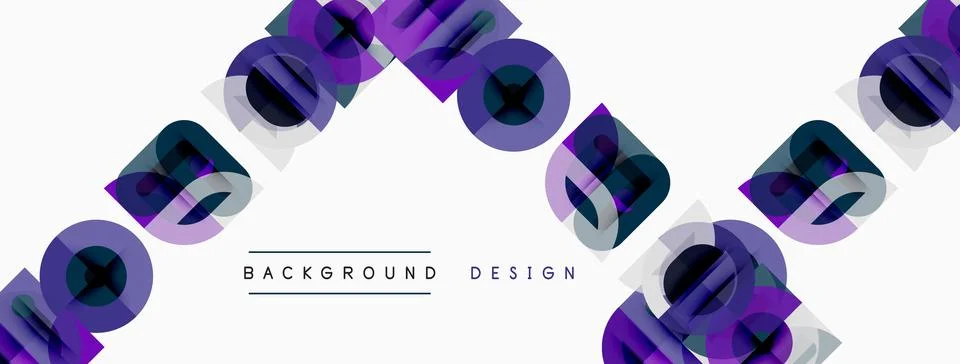 Abstract geometric pattern. Purple, gray tones create dynamic visual texture. イラスト素材