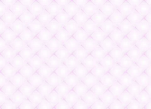Abstract geometric pattern with purple squares and lines on light background Stock Illustration
