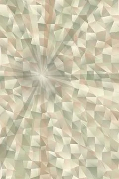Abstract Geometric Pattern with Radial Glow Stock Illustration