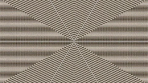 An abstract geometric pattern with radial lines emanating from a central po.. Stock Footage 305524377