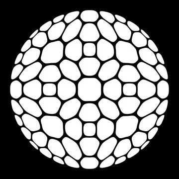 Abstract Geometric Pattern with Ray White Lines. Silhouette of Gobos Abstra.. イラスト素材