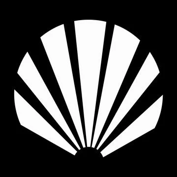 Abstract Geometric Pattern with Ray White Lines. Silhouette of Gobos Line C.. 스톡 일러스트