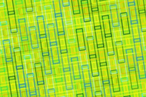 Abstract geometric pattern with rectangles in bright colors Foto stock