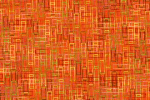 Abstract geometric pattern with rectangles in warm colors Stock Illustration
