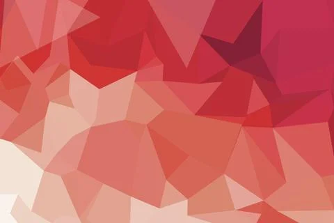 Abstract geometric pattern with red and pink shades Stock Photos