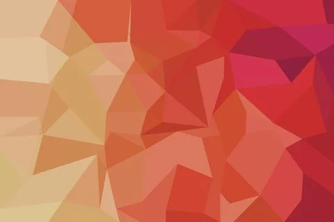 Abstract geometric pattern with red orange shades Stock Photos