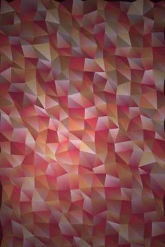 Abstract Geometric Pattern Red Orange Gradient Stock Photos