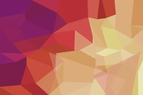 Abstract geometric pattern with red purple and beige colors Stock Photos