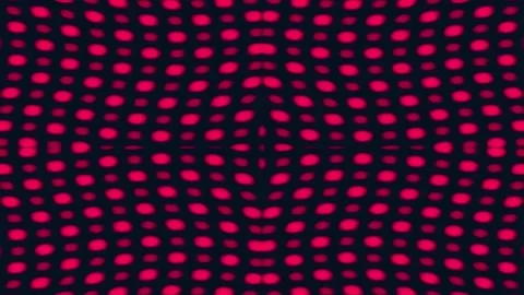 Abstract geometric pattern with repeating circles in vibrant colors. Vídeos de archivo 343896624