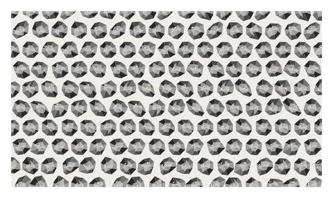 Abstract geometric pattern with repeating grey umbrella shapes on light bac.. 스톡 일러스트
