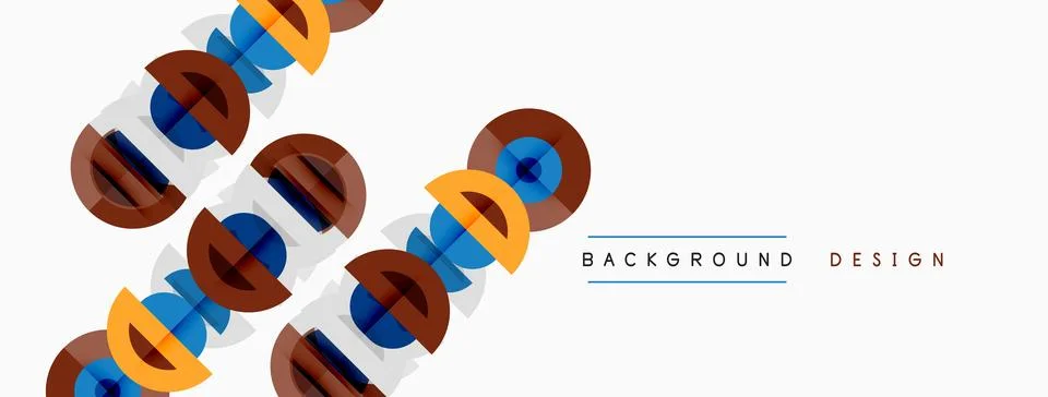 Abstract geometric pattern. Repeating shapes create dynamic visual texture. Stock Illustration