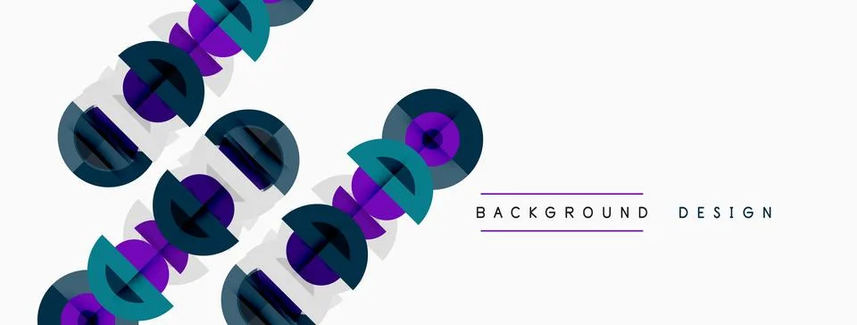 Abstract geometric pattern. Repeating shapes create dynamic visual texture. Stock Illustration