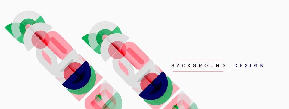 Abstract geometric pattern. Repeating shapes create dynamic visual texture. Illustrazione stock