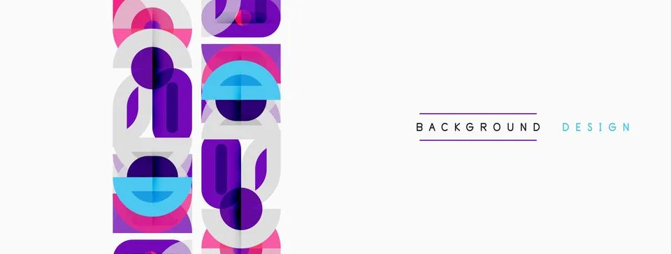 Abstract geometric pattern. Repeating shapes create modern visual texture. .. Stock Illustration