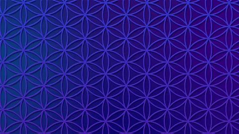 Abstract geometric pattern. seamless background, flowers shapes, ornament. 스톡 동영상 164298360