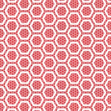 Abstract geometric pattern seamless background of hexagons. Uniform hexagon form イラスト素材