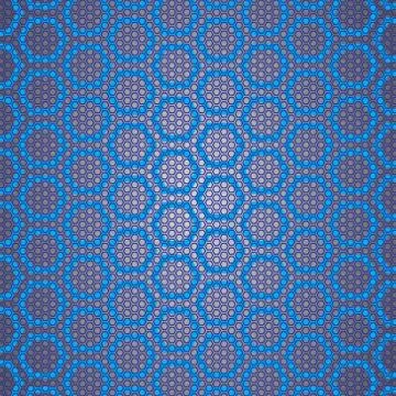 Abstract geometric pattern seamless background of hexagons. Uniform hexagon form Stock Illustration