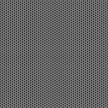 Abstract geometric pattern seamless background of hexagons. Uniform hexagon form Stock Illustration