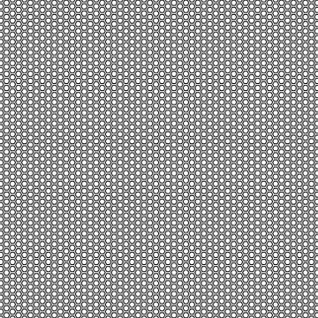 Abstract geometric pattern seamless background of hexagons. Uniform hexagon form Stock Illustration