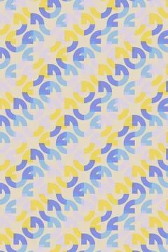 Abstract Geometric Pattern Seamless Repeat Stock Photos