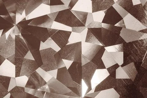 Abstract geometric pattern in shades of mocha and mousse hues Stock Photos