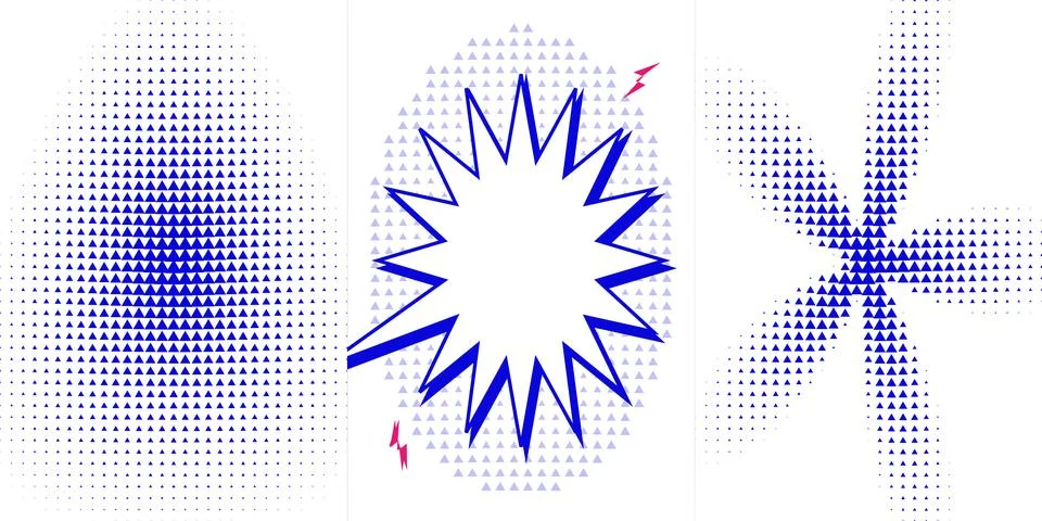 Abstract geometric pattern shape design graphic Stock Illustration