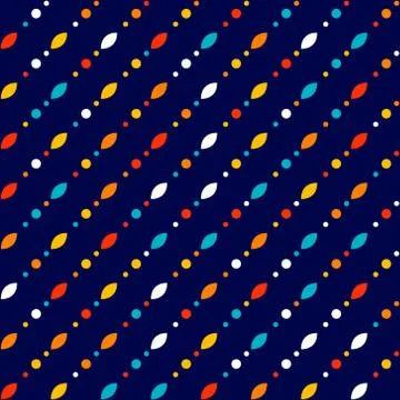 Abstract geometric pattern, small spots and dots 스톡 일러스트