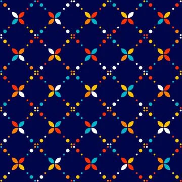 Abstract geometric pattern, small spots and dots 스톡 일러스트