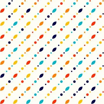 Abstract geometric pattern, small spots and dots Illustrazione stock
