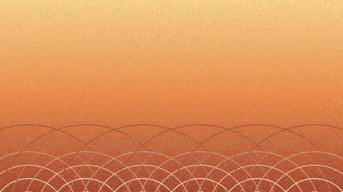 Abstract geometric pattern with smooth curved lines on neutral background i.. Stock Illustration