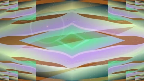 Abstract Geometric Pattern with Soft Pastel Colors and Circular Elements Video stock 332201401