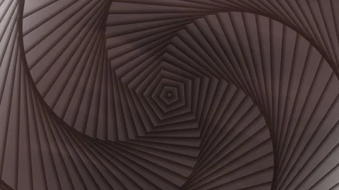 Abstract Geometric Pattern with a Spiraling Effect, Stock Footage 302526643